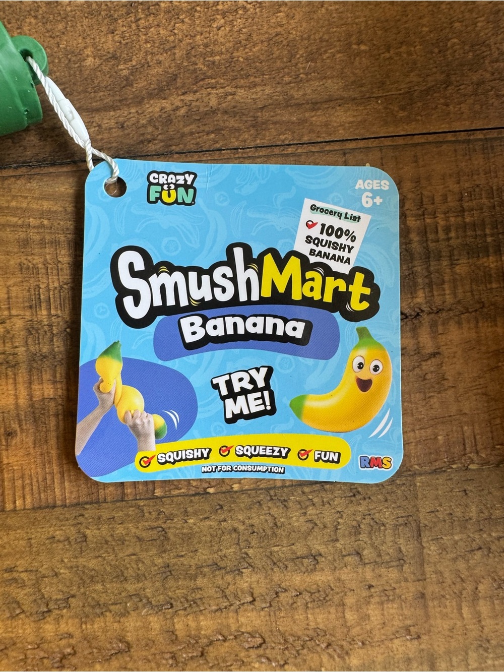 SmushMart RMS Crazy Fun Jumbo Banana Squishy Toy NEW - Picture 2 of 2